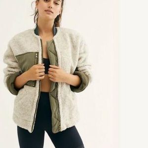 Free People Sherpa Jacket XS